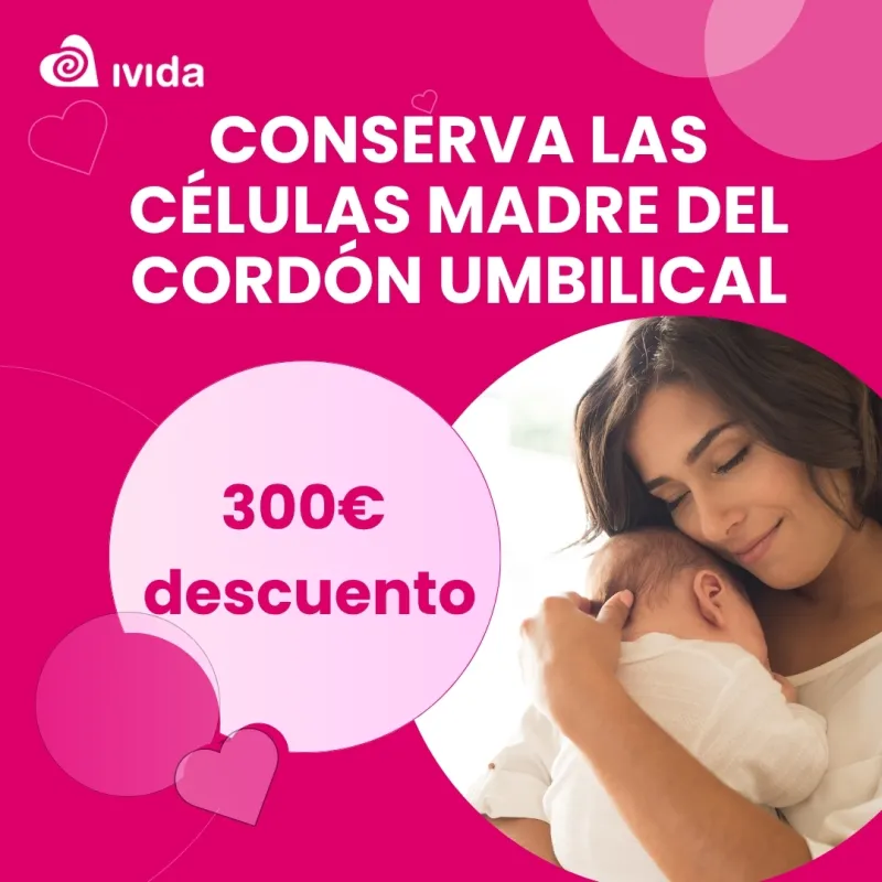 300 € - Descuento en Conservación de las Células Madre del Bebé
