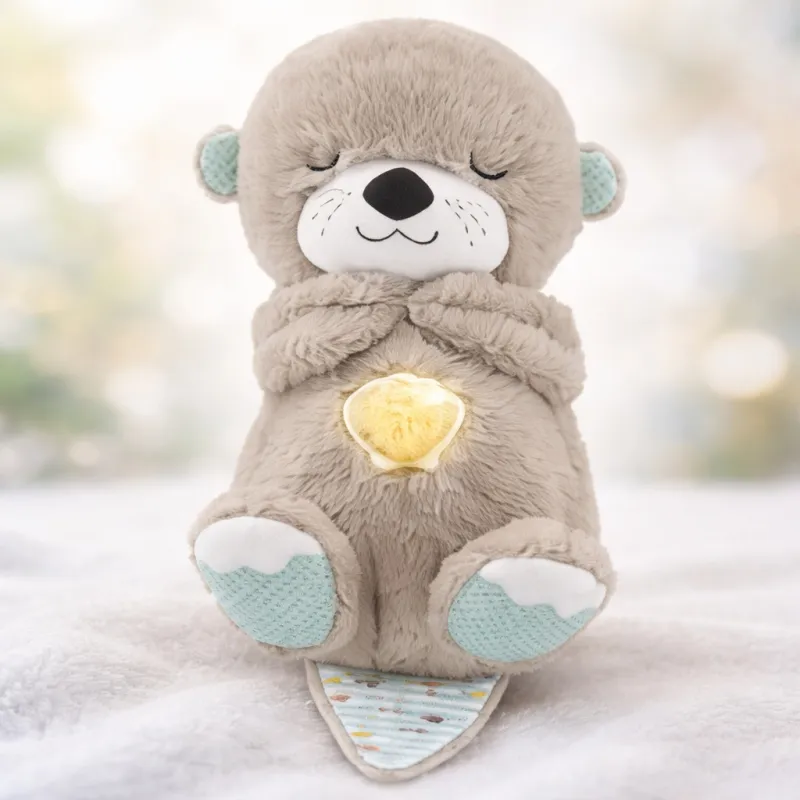 Fisher-Price Nutria Hora de Dormir - Peluche Musical - Con Movimiento, Sonidos y Luces Relajantes - 29,99 €