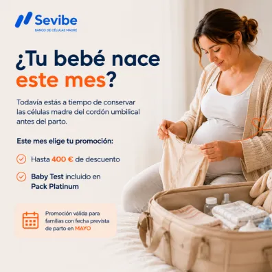 400 € de Descuento Conservación de las Células Madre del Bebé - Sevibe