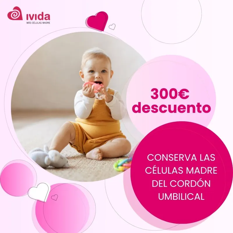 Descuento 300 €! - Conservación de las Células Madre del Bebé 