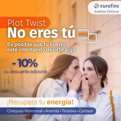 Averigua qué te está pasando! Chequeo de Salud Mujer > 10% de descuento adicional