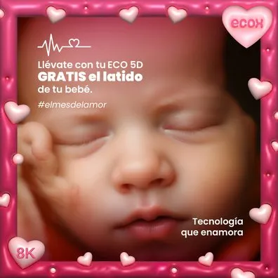 Llévate Gratis el Latido de tu Bebé con tu Ecografía 5D 