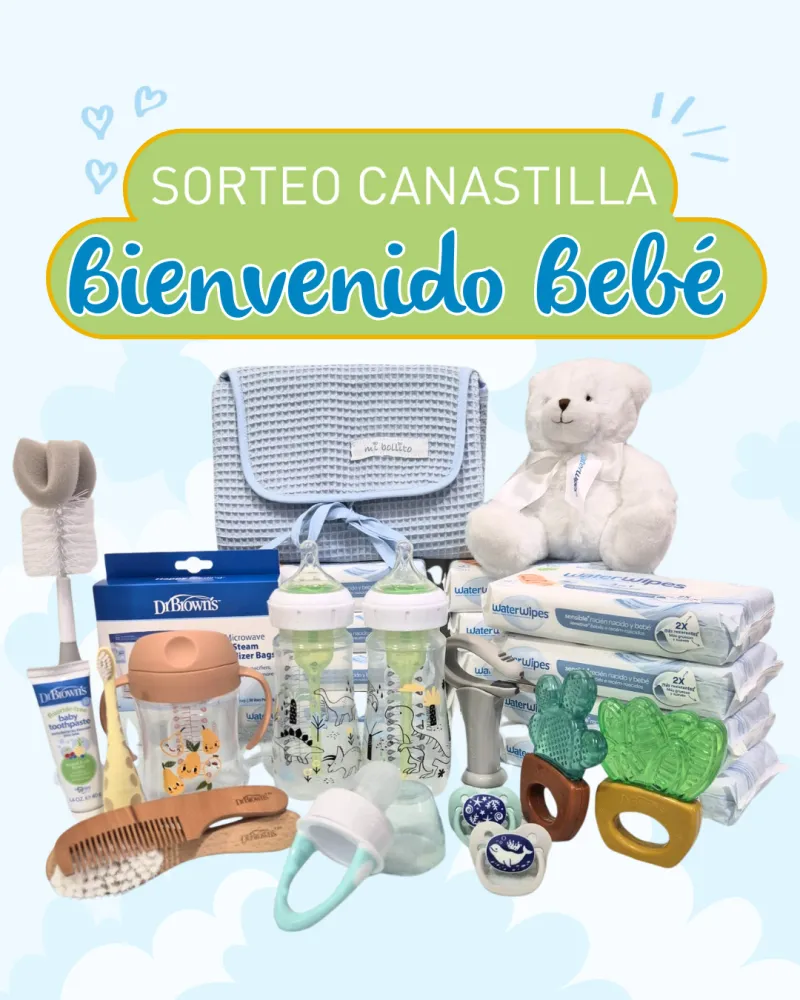 Sorteo Canastilla Bienvenido Bebé Dr. Brown´s