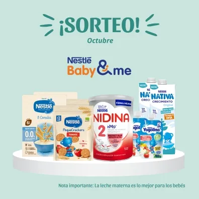 Super Sorteo Canastilla Nestlé Baby&me de Regalo
