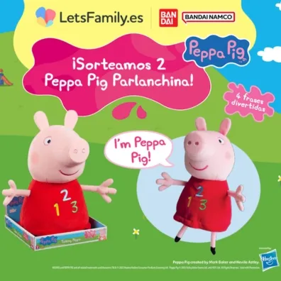 ¡ Sorteo de 2 Peppa Pig Parlanchina !